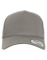 Caps Snapback 5-Panel Curved Classic Flexfit Grey